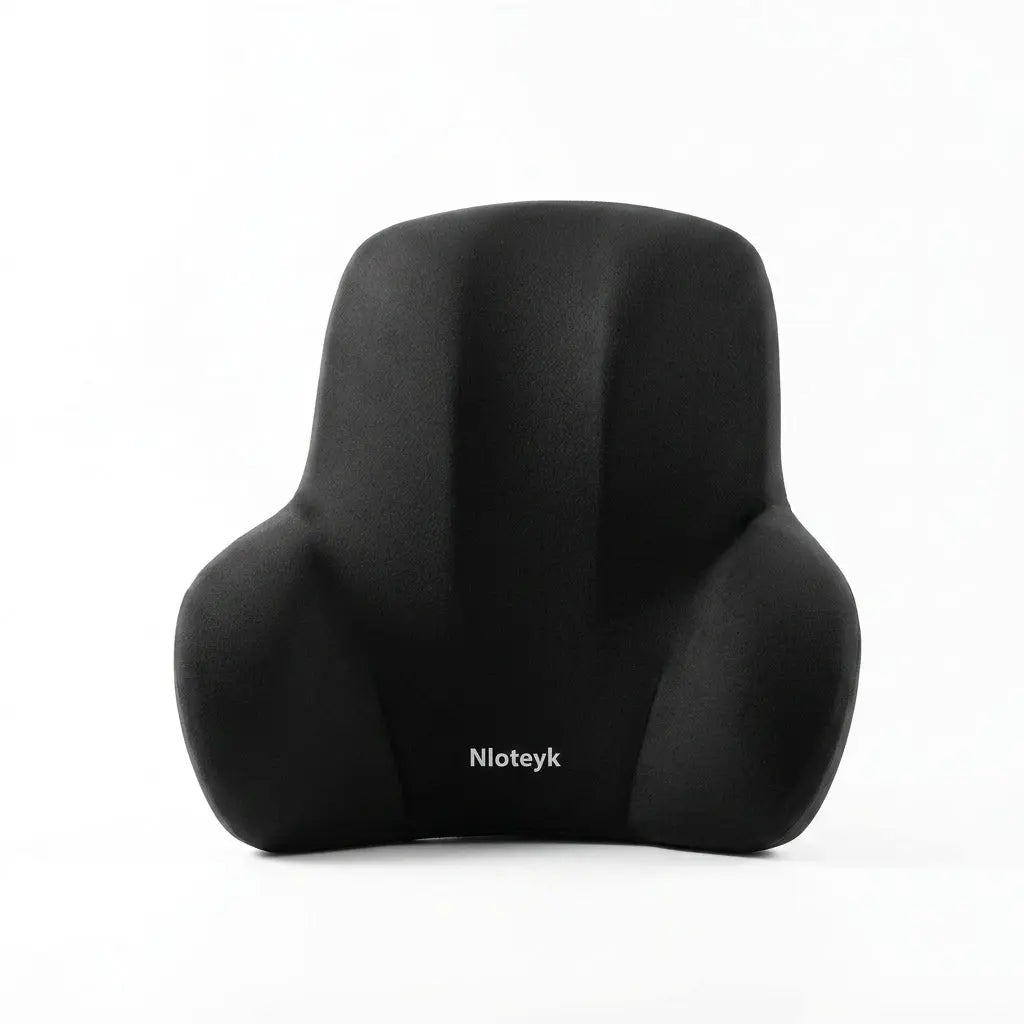 Lumbar support memory foam cushion — Studio - Clean | Generated by Modelize